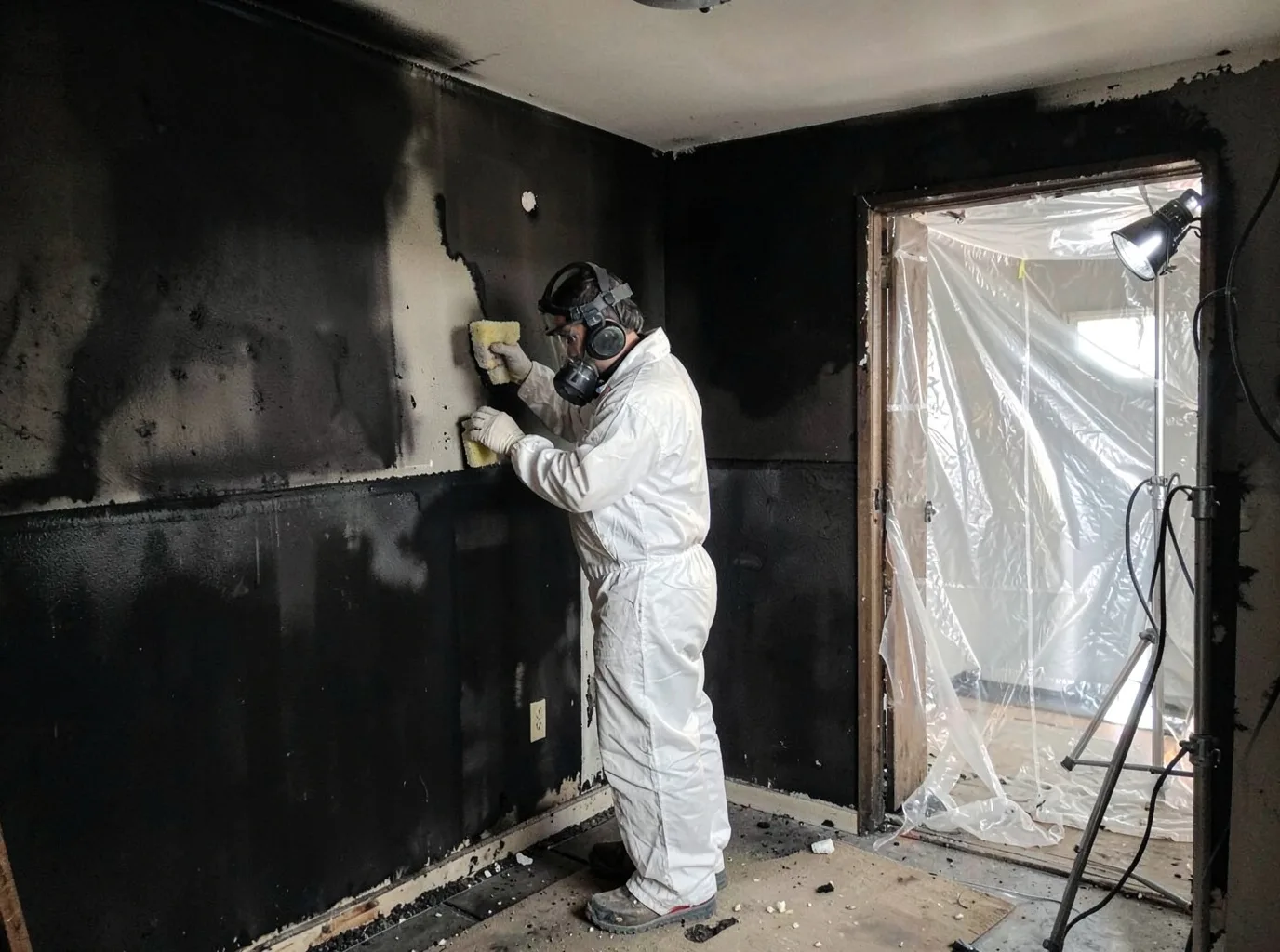 Fire Damage Restoration company in Blue Creek, OH